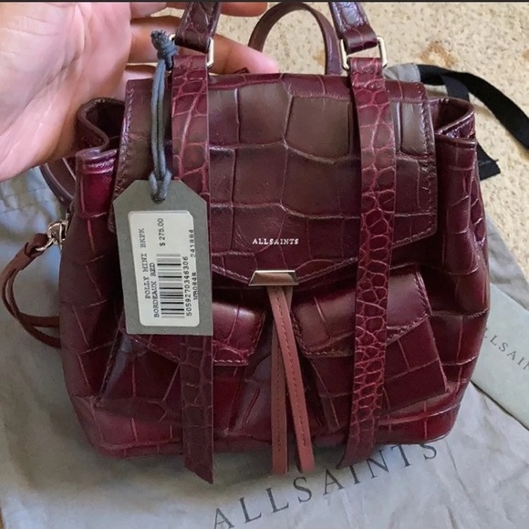 all saints mini backpack